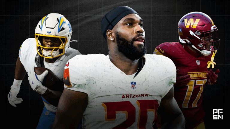 Katz's Fantasy Football Start ‘Em, Sit ‘Em Picks for Week 9: Kimani Vidal, Bam Knight, Terry McLaurin, and Others