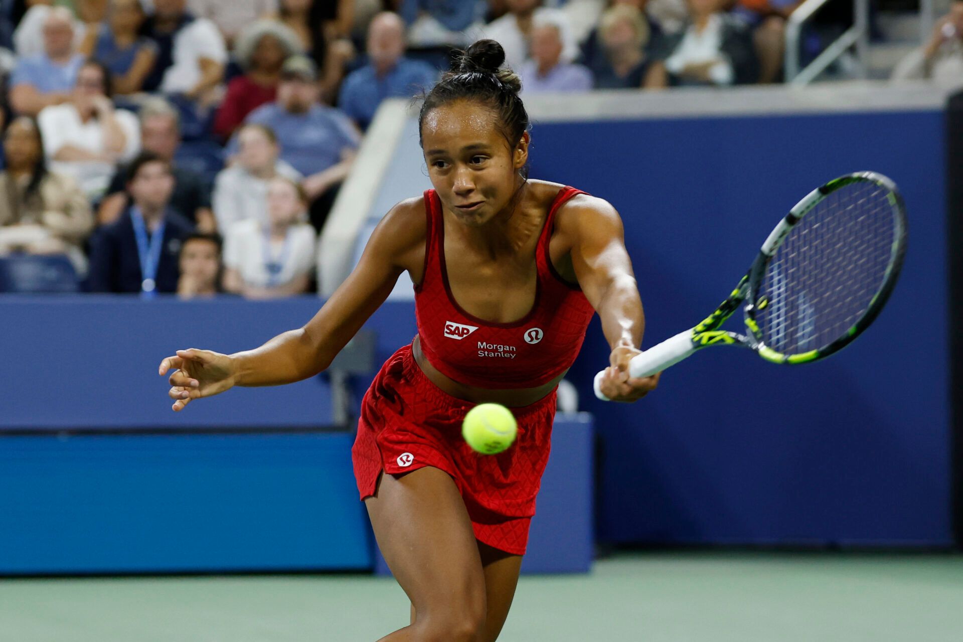 Second-seeded Leylah Fernandez will face Germany's Eva Lys in the second round of the Hong Kong Open final on Wednesday, Oct. 29.