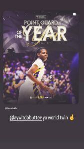 Flaujae Johnson IG story