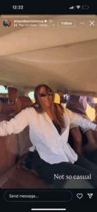 Via Anisimova Instagram stories