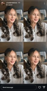 Veronika Kudermetova on Instagram