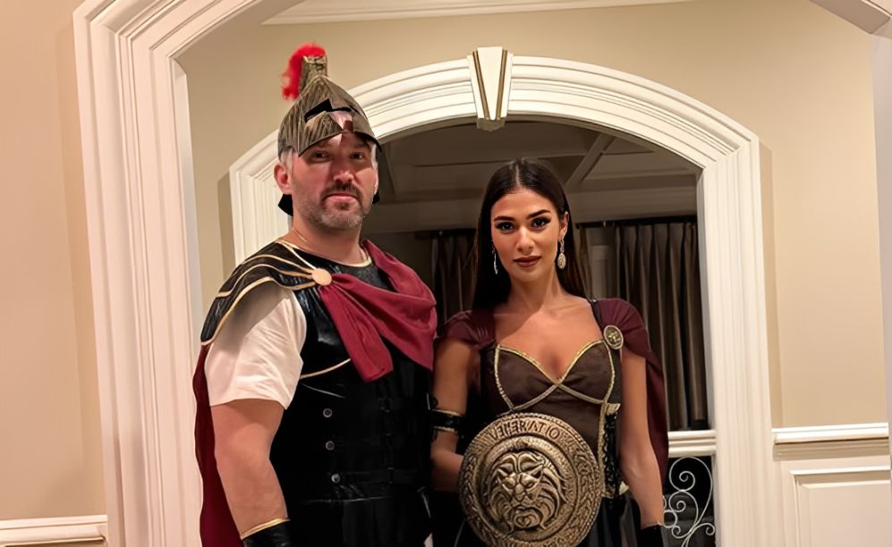 Alex Ovechkin and Wife Nastasiya Embrace Roman-Warrior Theme for Halloween (Image Credit: IG @ nastyashubskaya)