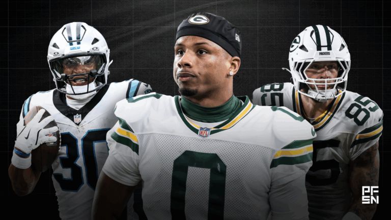 Fantasy Football Cut List Week 10: Chuba Hubbard, Matthew Golden, Tucker Kraft, and Others