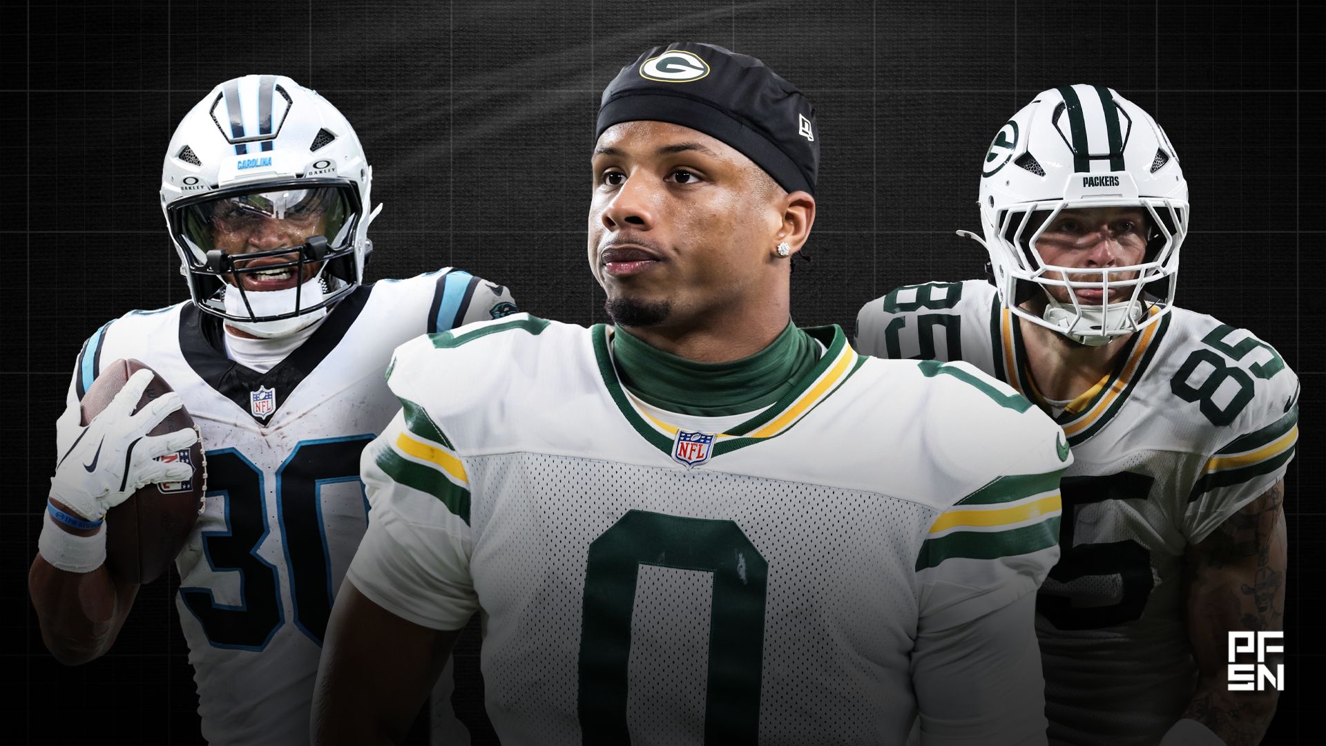 Fantasy Football Cut List Week 10: Chuba Hubbard, Matthew Golden, Tucker Kraft, and Others