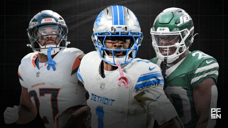 Katz's Fantasy Football Start ‘Em, Sit ‘Em Picks for Week 10: J.K. Dobbins, Jameson Williams, Breece Hall, and Others