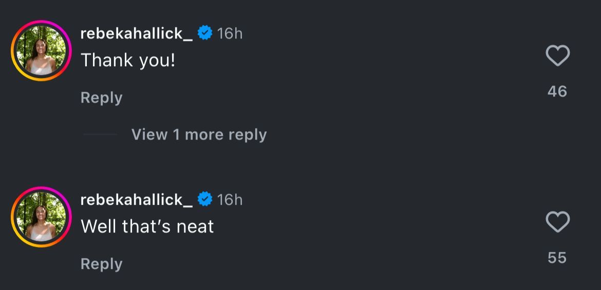 Still taken from the official Nebraska Volleyball account (source: @huskervb/Instagram)