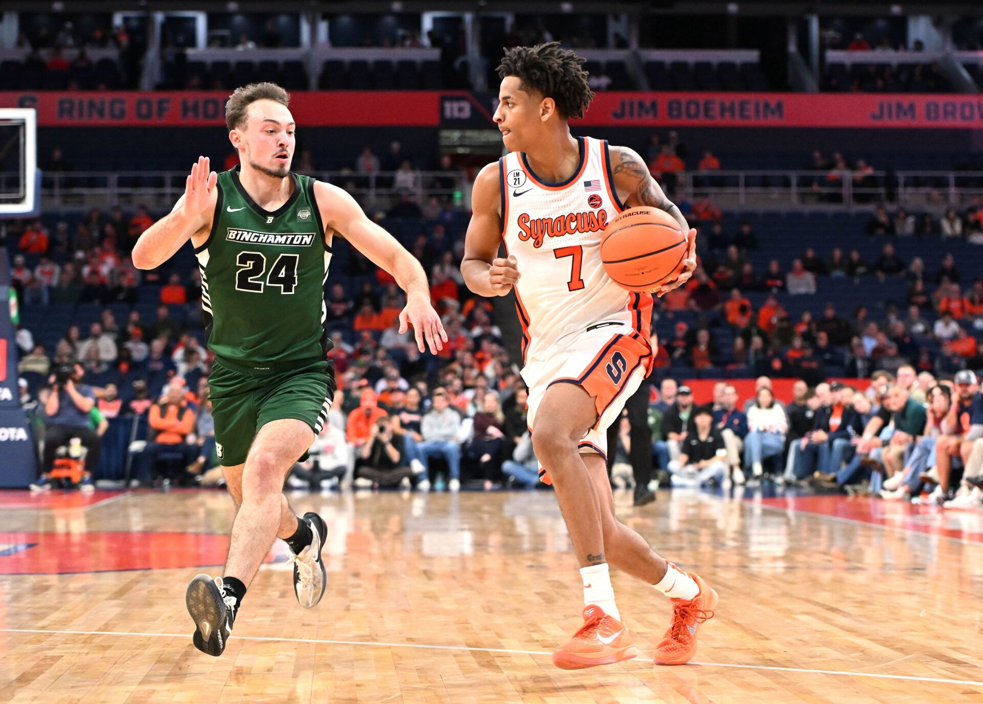 Kiyan Anthony Tells the Truth About Recreating Dad Carmelo's Signature Move After Replacing Injured Teammate