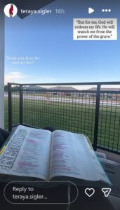 Nebraska Volleyball Freshman Teraya Sigler