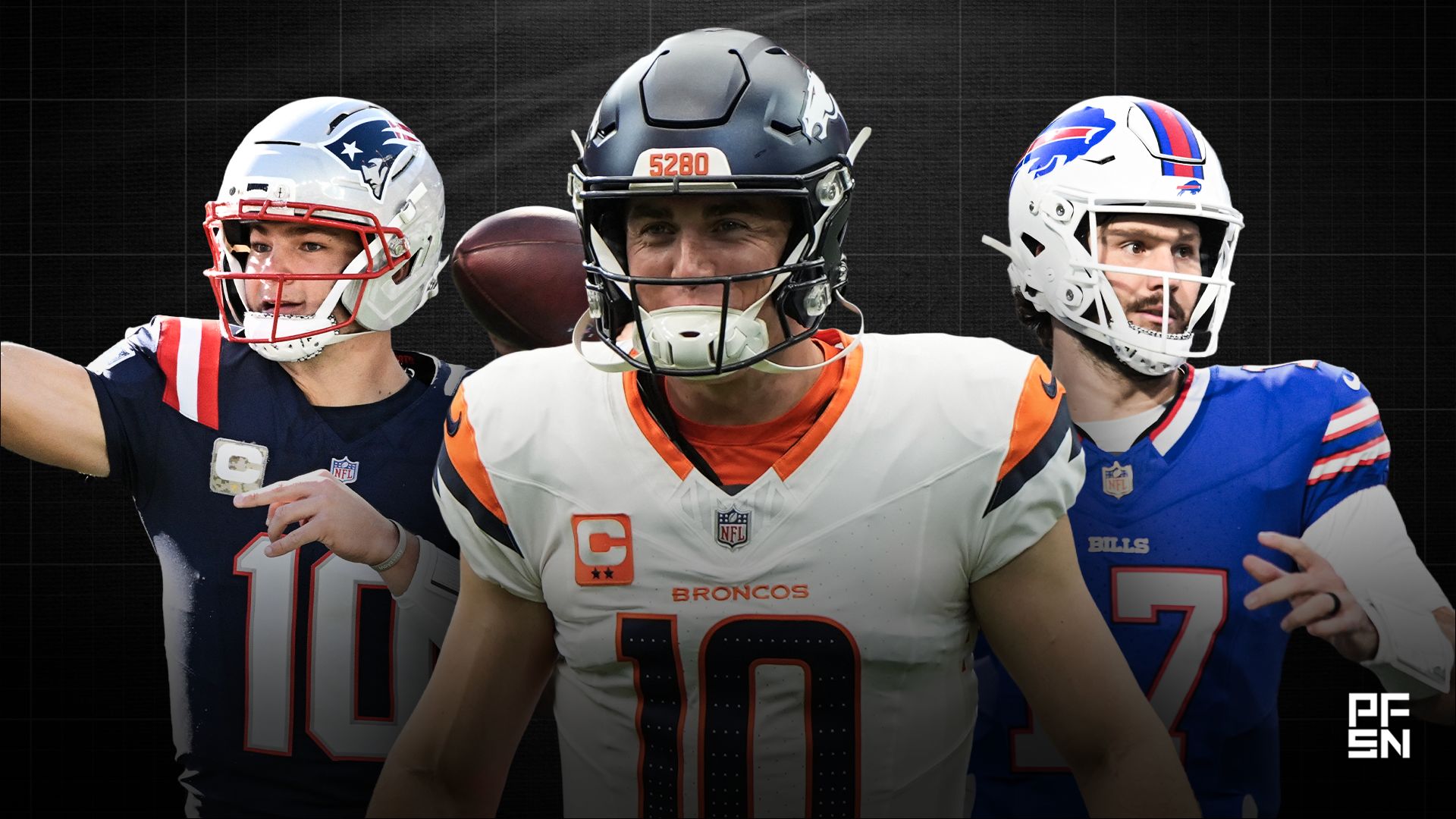 Josh Allen, Drake Maye, Box web cover