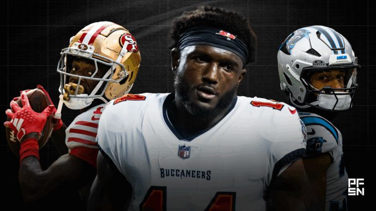 Fantasy Football Cut List Week 11: Chuba Hubbard, Chris Godwin, Brandon Aiyuk, and Others