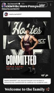 Screenshot of Bassett's story 