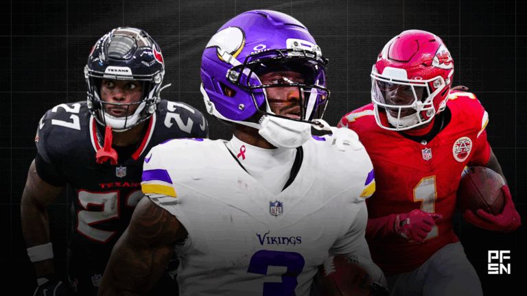 Katz's Fantasy Football Start ‘Em, Sit ‘Em Picks for Week 11: Woody Marks, Jordan Addison, Xavier Worthy, and Others