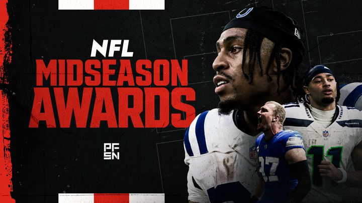 PFSN’s 2025 NFL Midseason Awards: Predicting the MVP, DPOY, OPOY, Coach of the Year, and More