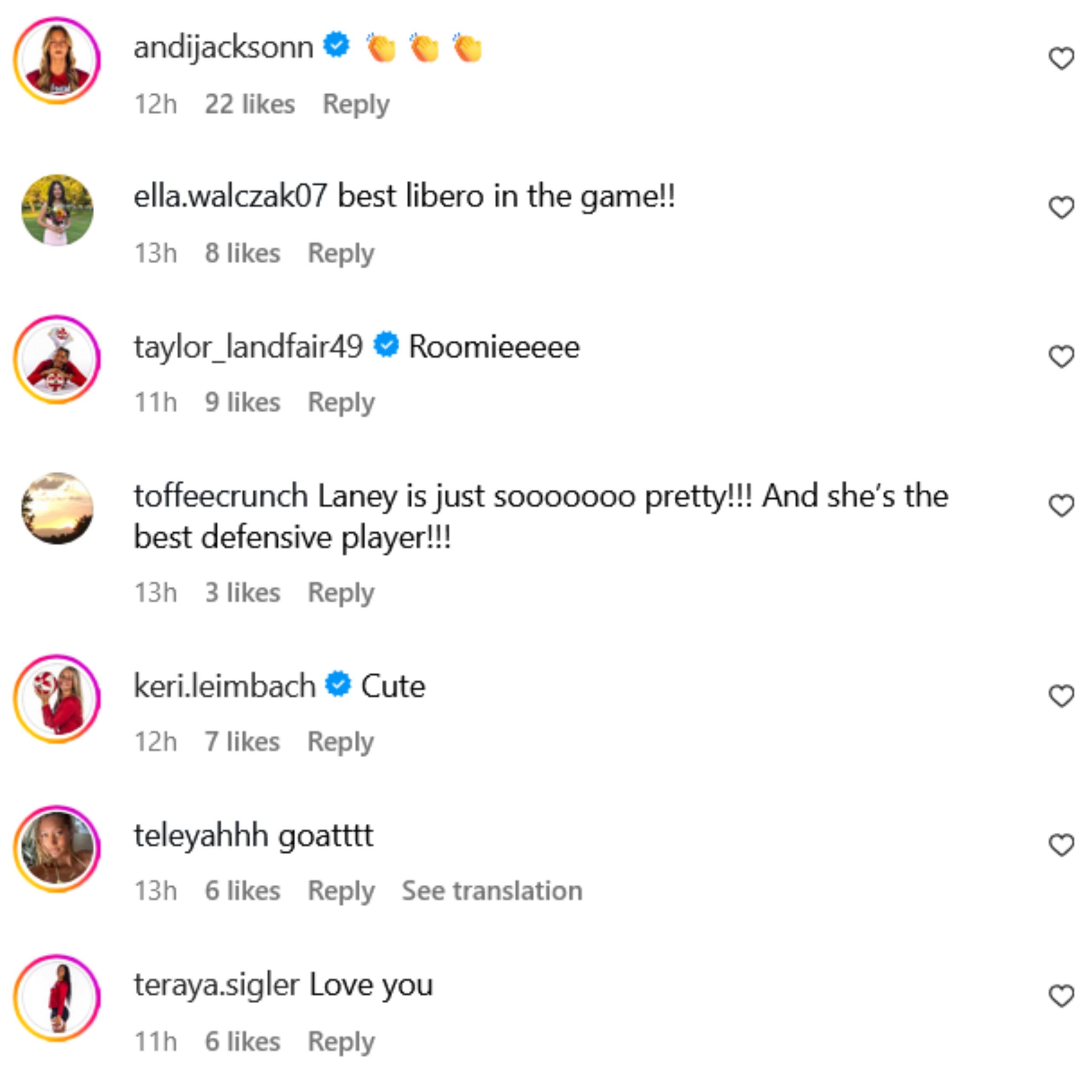 Laney Choboy's Post Screenshot