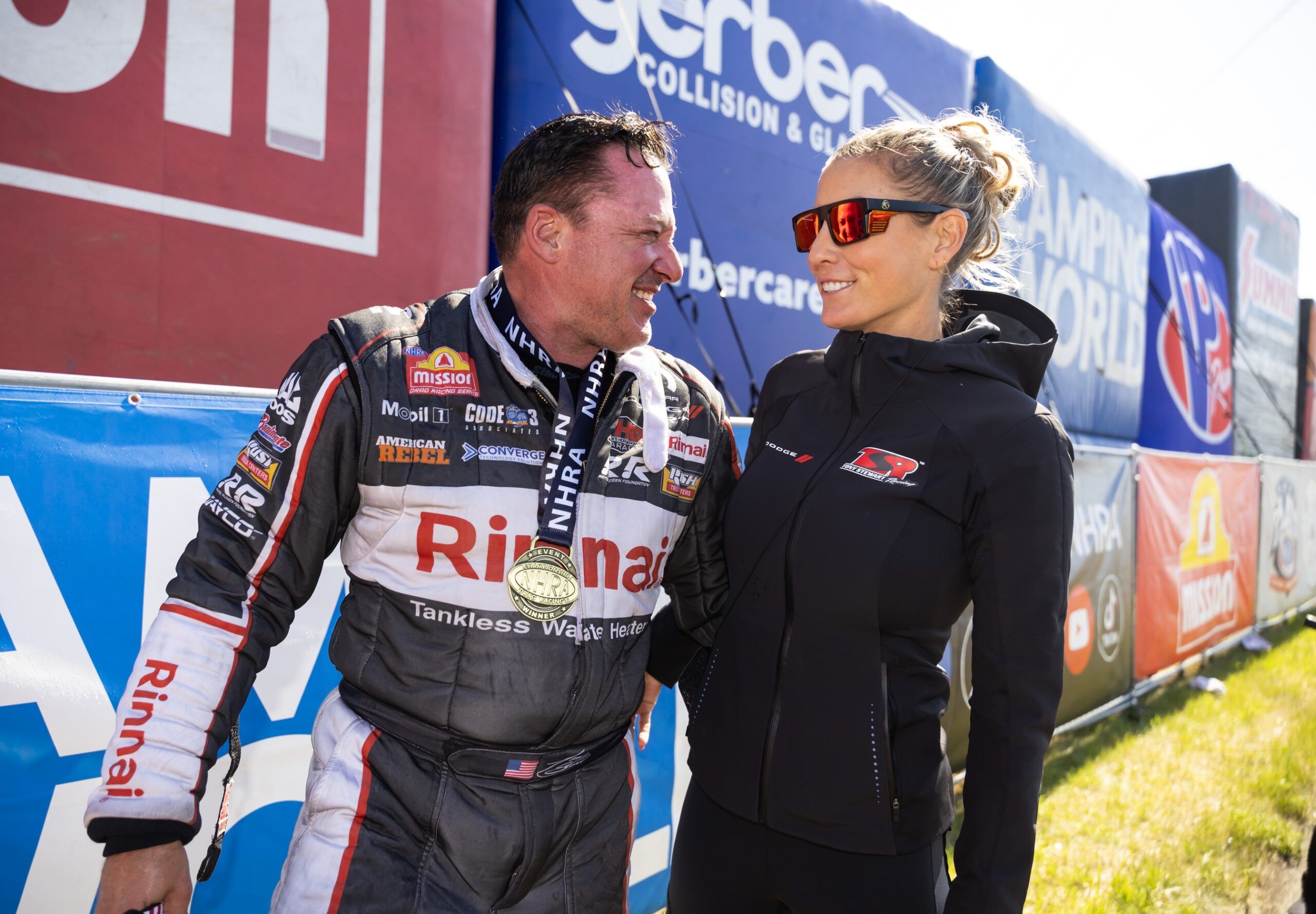 NASCAR Icon Tony Stewart and Wife Leah Pruett Take the Wheel To Inspire