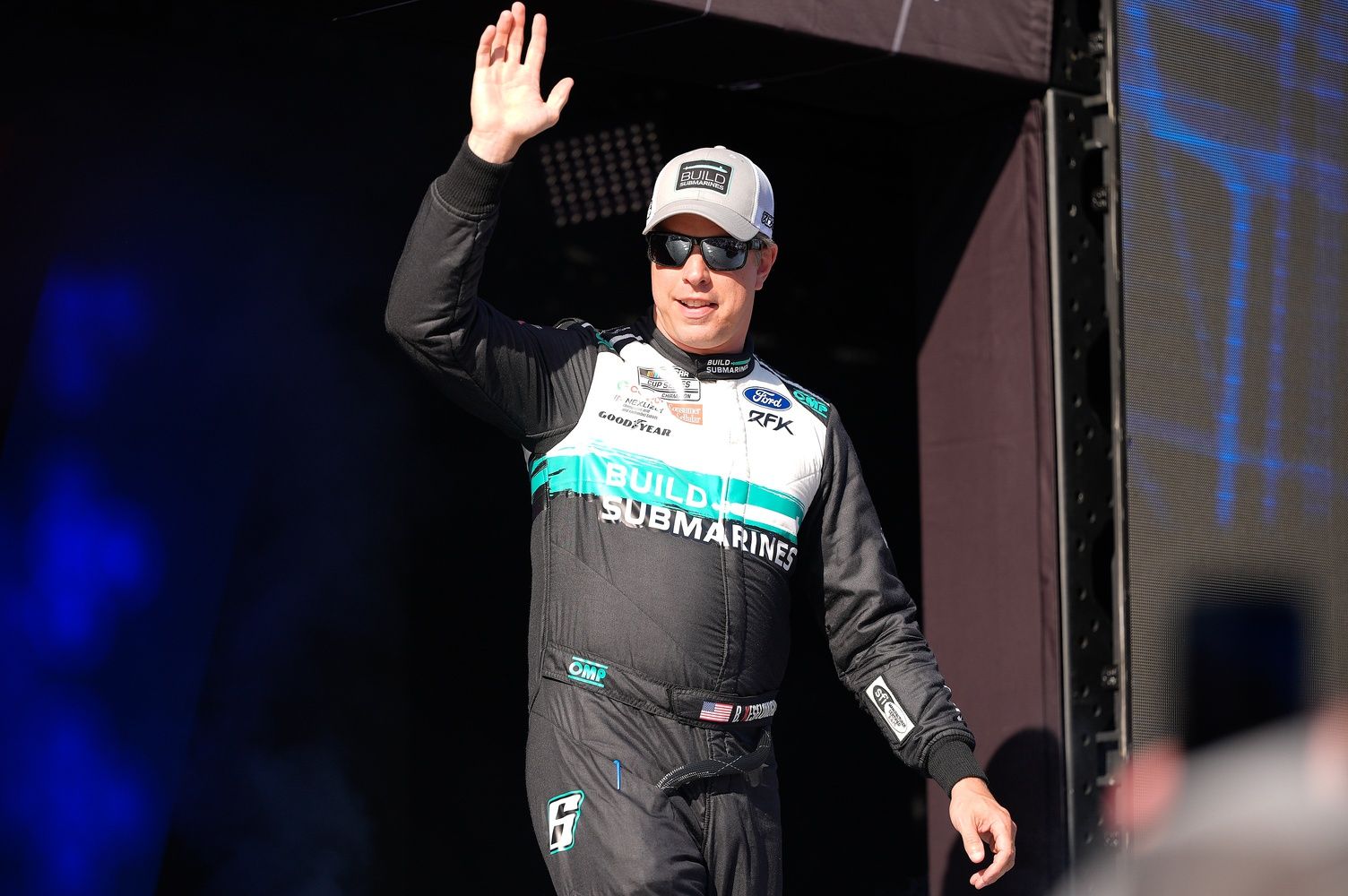 NASCAR Cup Series driver Brad Keselowski (6) during the Cookouts Southern 500 at Darlington Raceway.