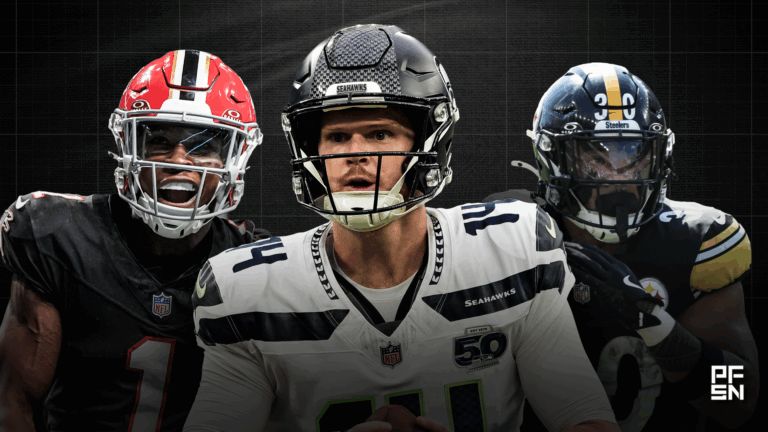 Fantasy Football Buy Low, Sell High In Week 12: Trade Targets Include Sam Darnold, Jaylen Warren, and Darnell Mooney