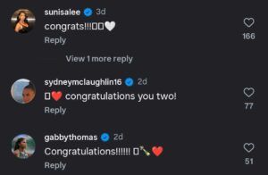 Screenshot of the comments