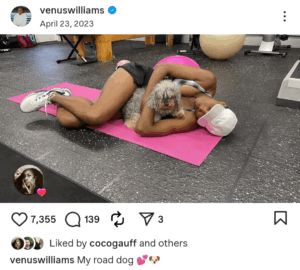 Venus Williams on Instagram