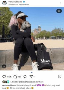 Venus Williams on Instagram