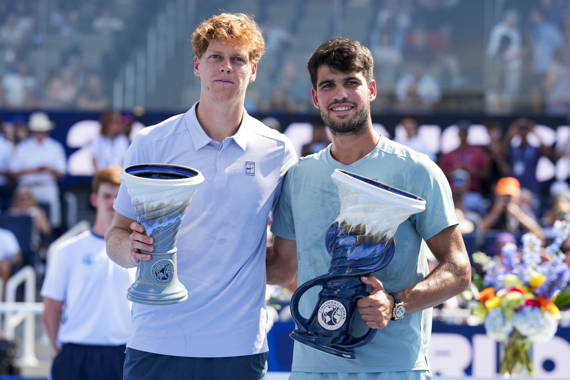 Jannik Sinner and Carlos Alcaraz