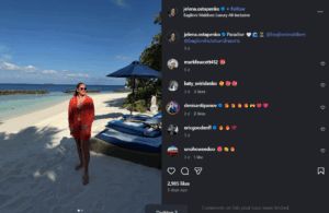 Jelena Ostapenko on Instagram