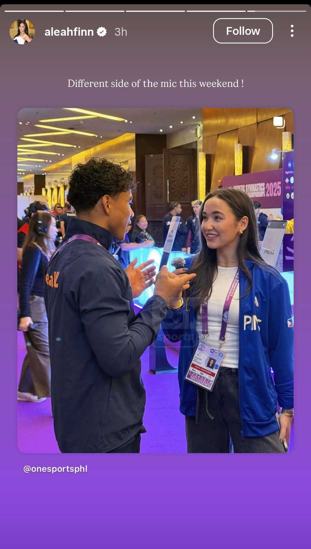 Screenshot of Finnegan's story 