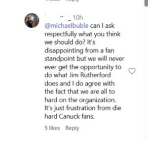 Canucks fan