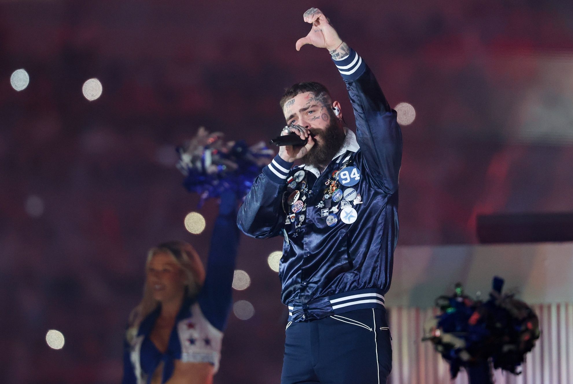 NFL Fans Get Emotional As Post Malone Honors Late Cowboys DE Marshawn