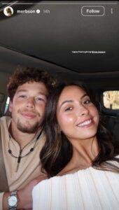 Screenshot of Beason's story