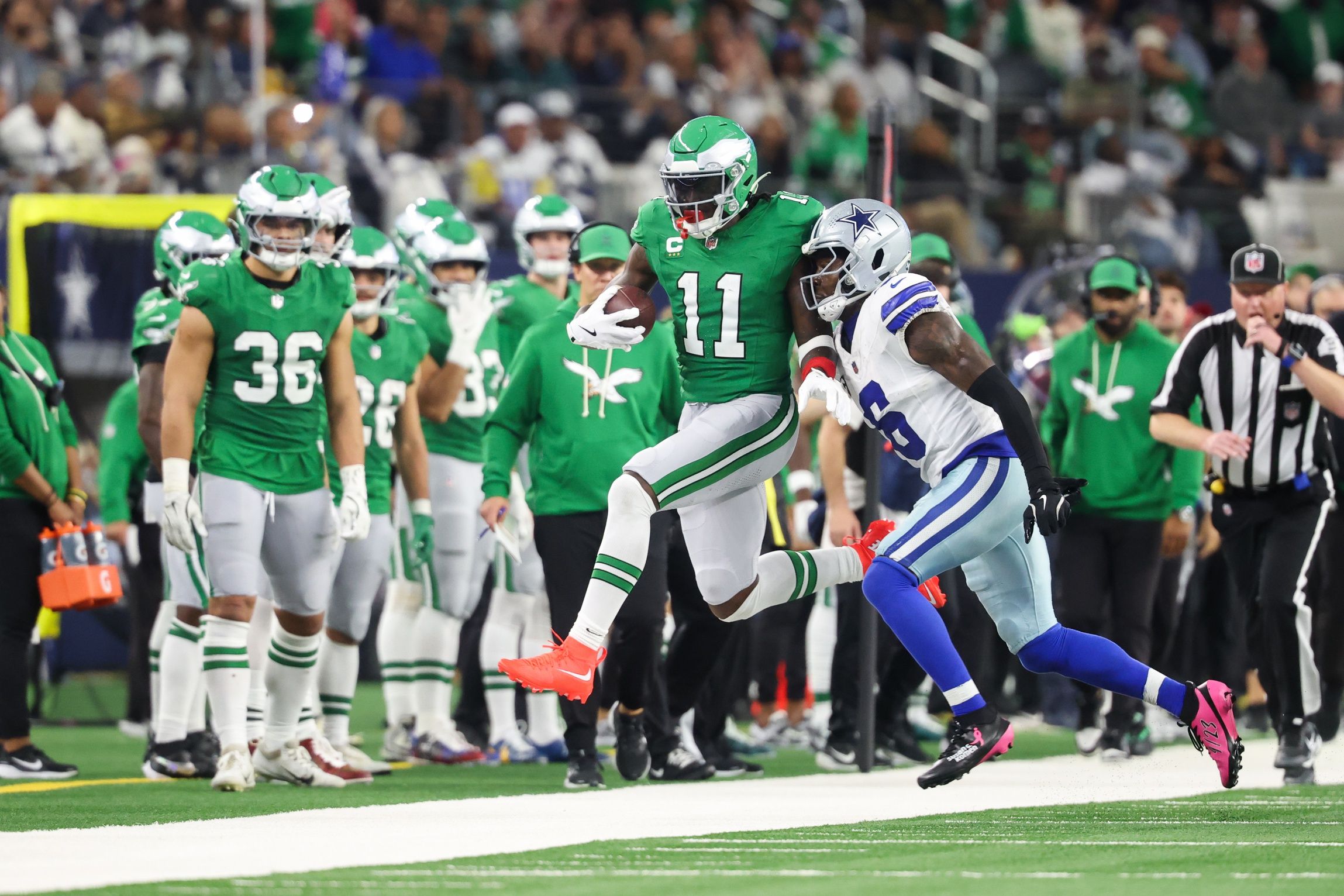 Is A.J. Brown Injured? A Look at the Eagles Star's Status After Slow ...