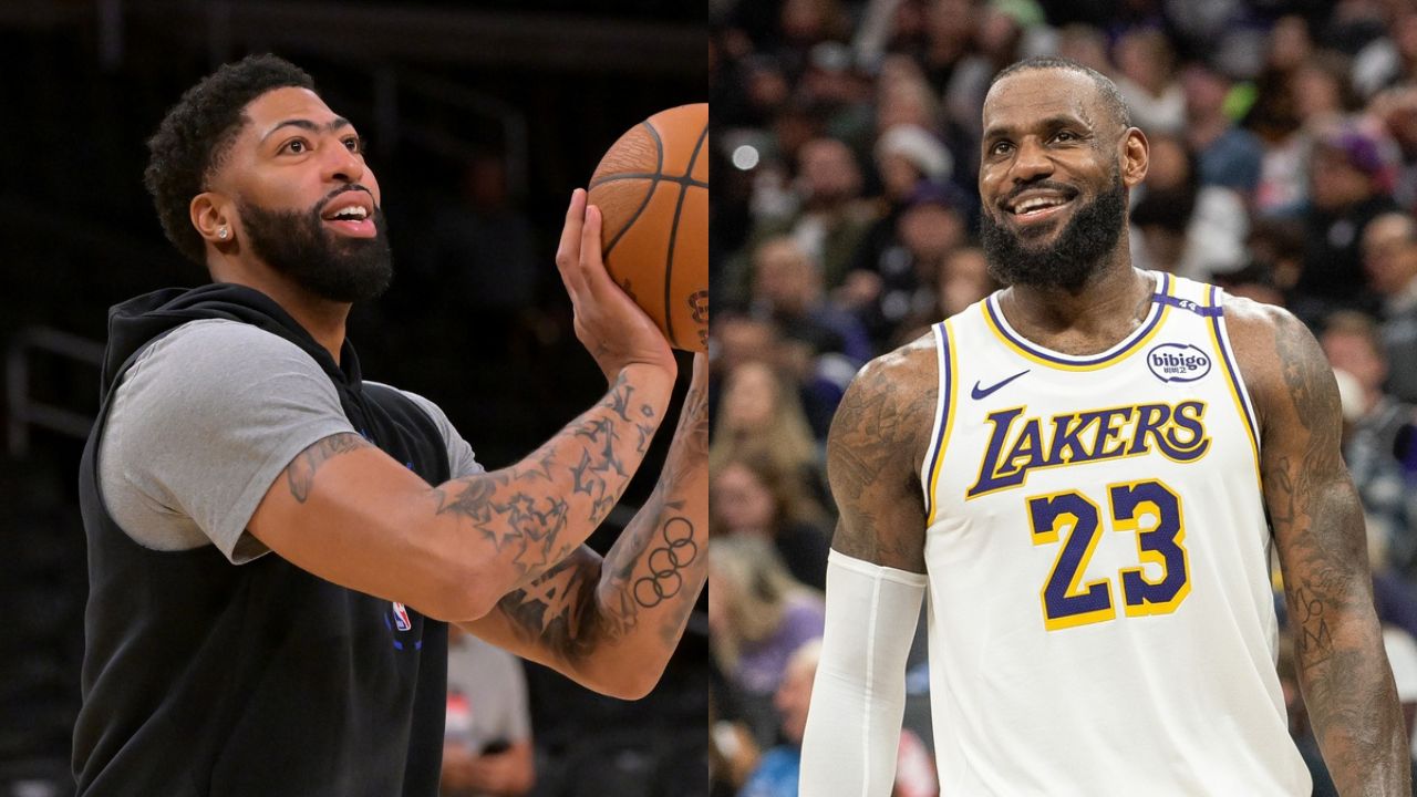 LeBron James’ Wholesome Interaction With Anthony Davis Leaves NBA Fans Emotional