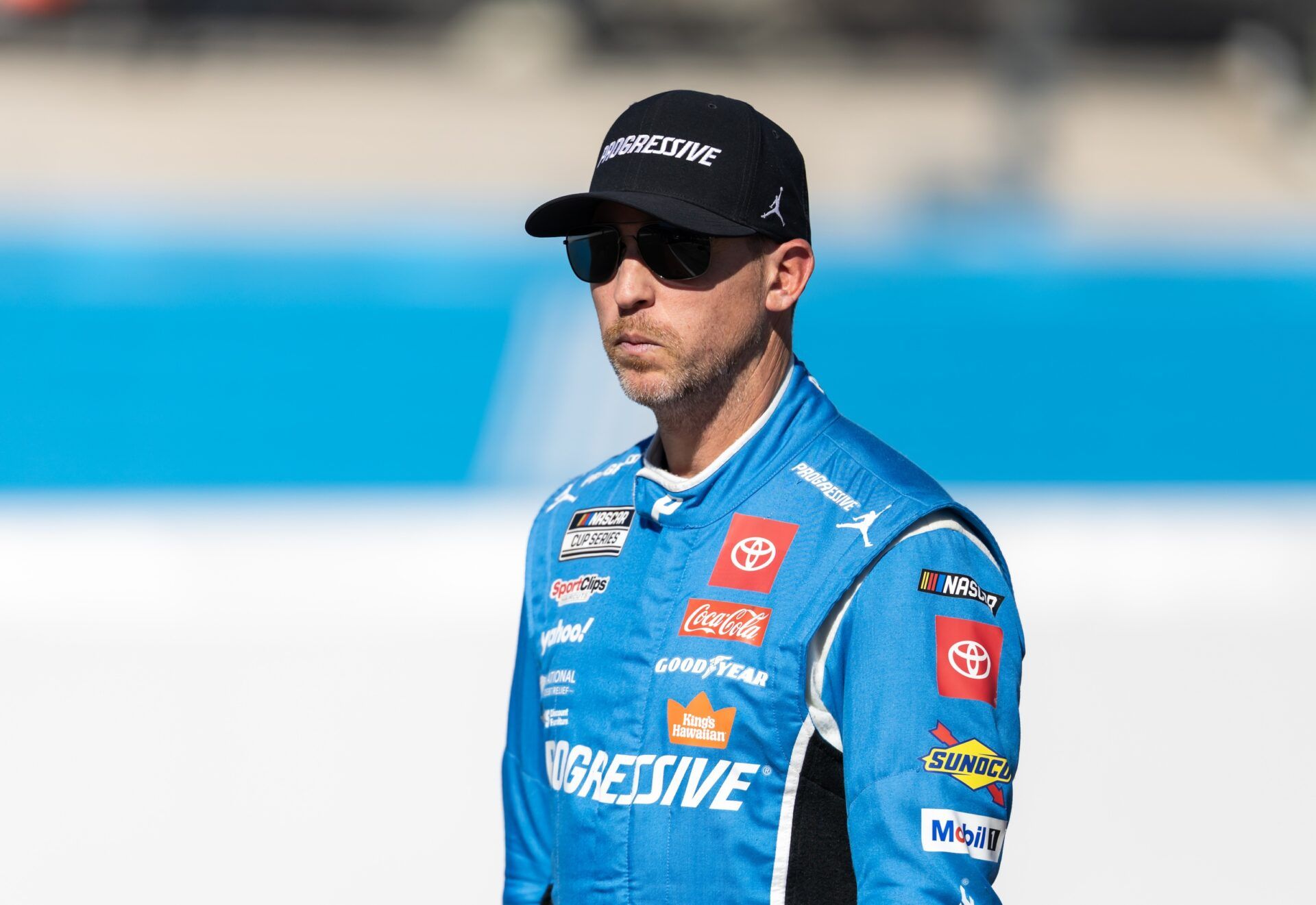 NASCAR Cup Series driver Denny Hamlin (11) during qualifying for the NASCAR Championship race at Phoenix Raceway.