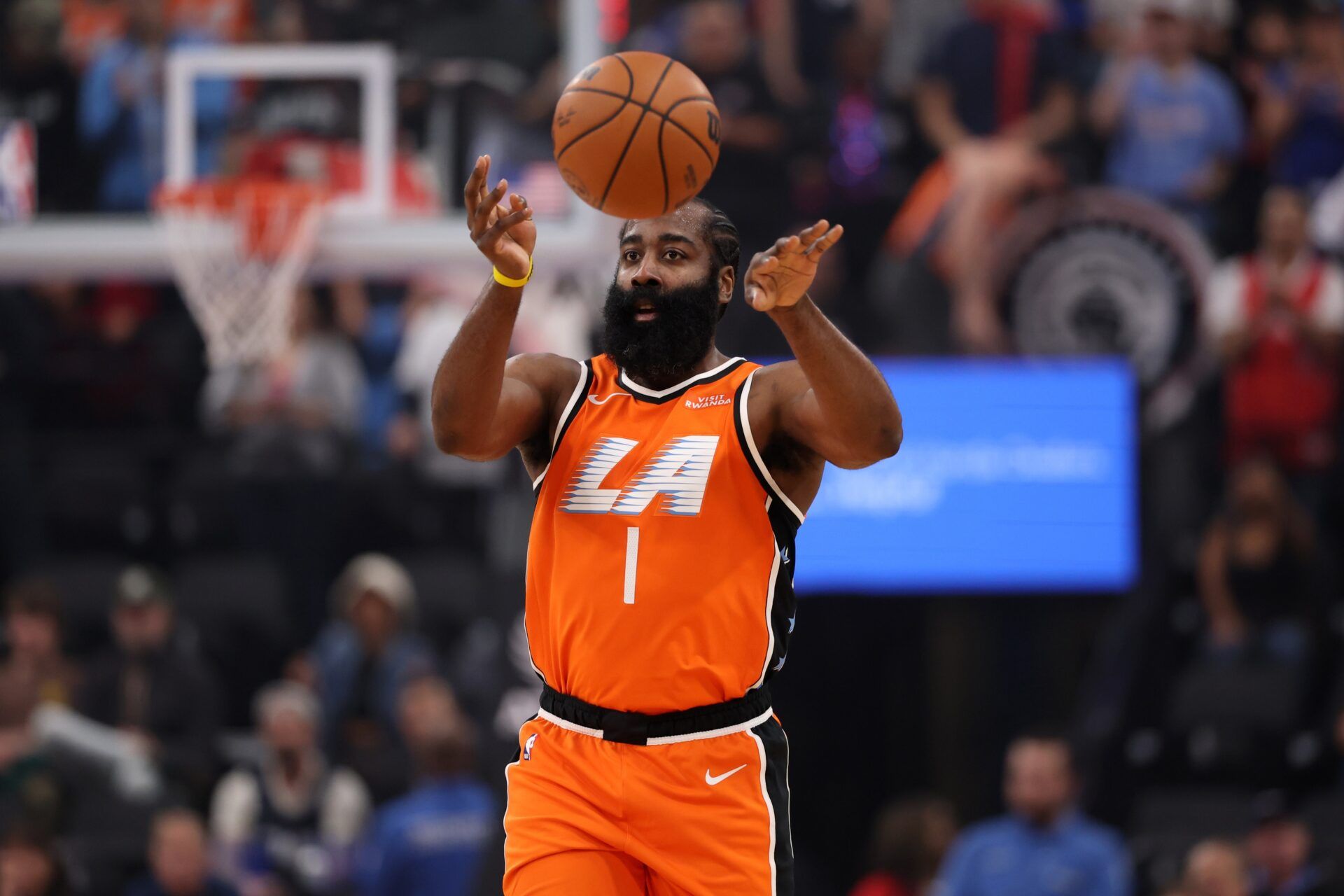 Sixers' James Harden shoots down 'ball hog' reputation, image size:1920x1280