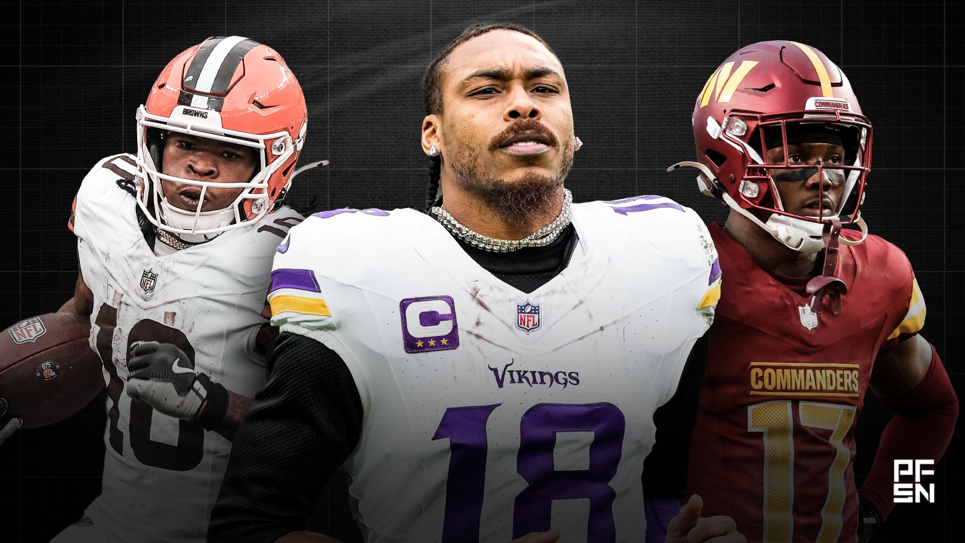 Katz's Fantasy Football Start ‘Em, Sit ‘Em Picks for Week 14: Quinshon Judkins, Justin Jefferson, Terry McLaurin, and Others