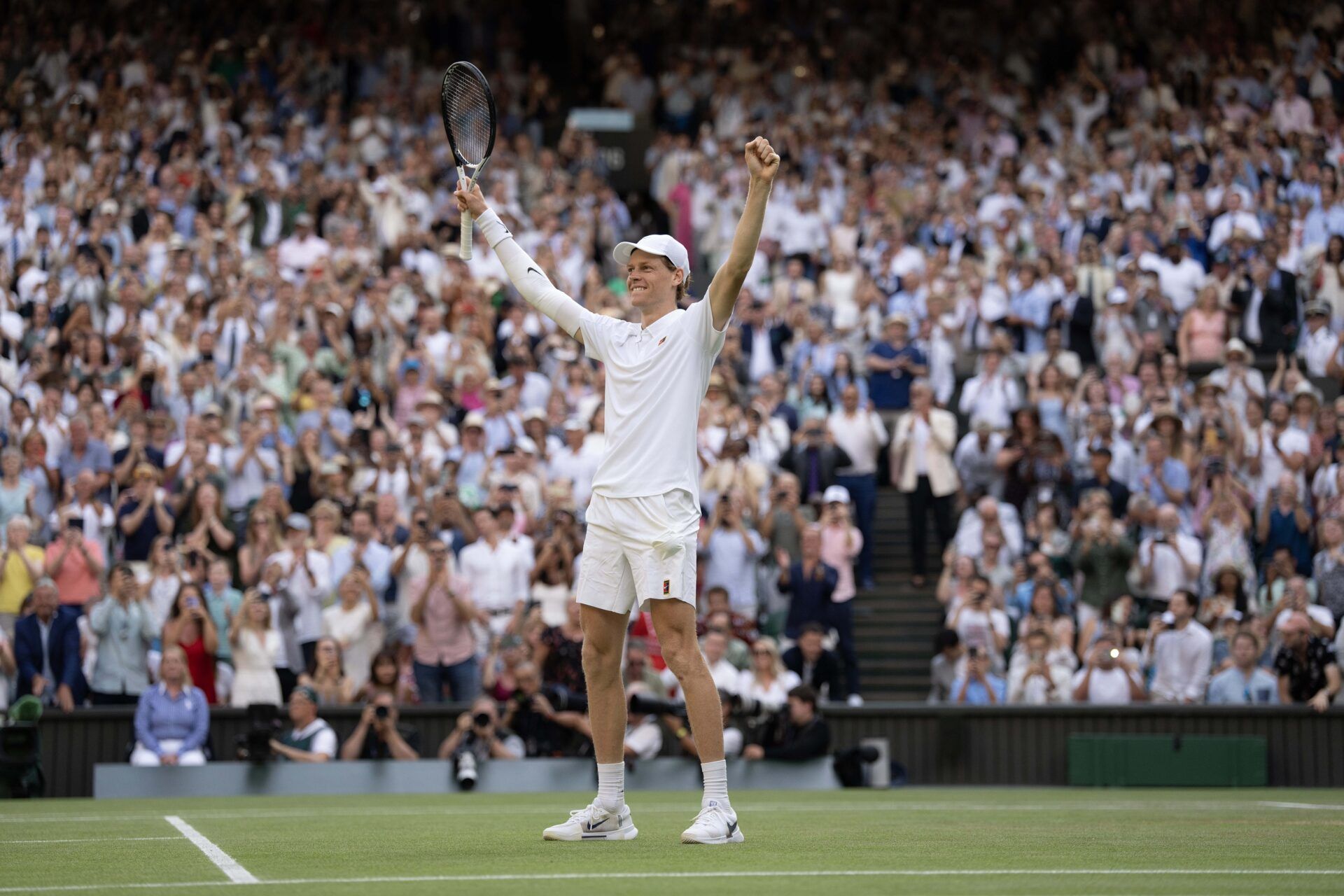 Sinner at Wimbledon