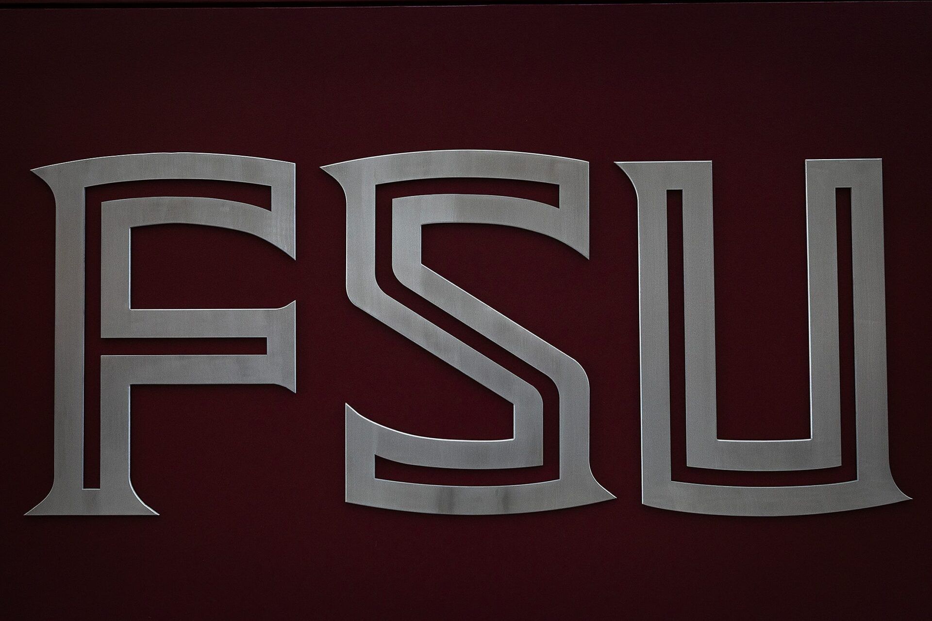 The logo type for FSU is seen at Florida State University Panama City Sept. 22, 2025. (Tyler Orsburn/News Herald)