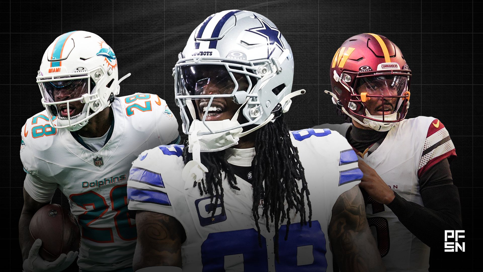 Players Include De’Von Achane, CeeDee Lamb, and Jayden Daniels