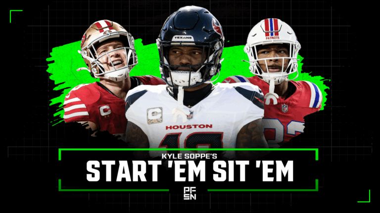Kyle Soppe’s Week 14 Fantasy Football Start ‘Em Sit ‘Em: Analysis for Every Player in Every Game