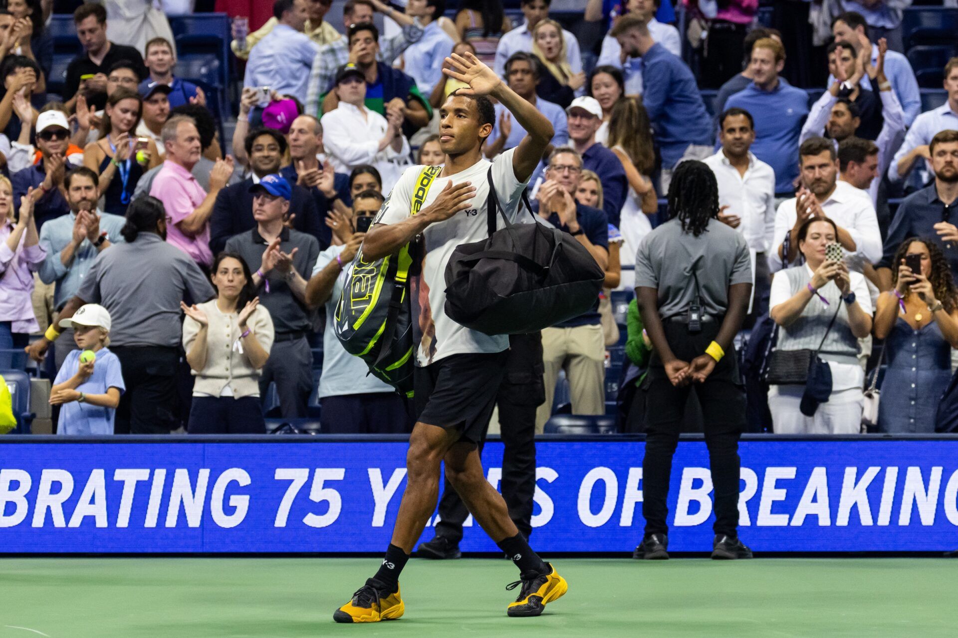 Felix Auger-Aliassime at the US Open