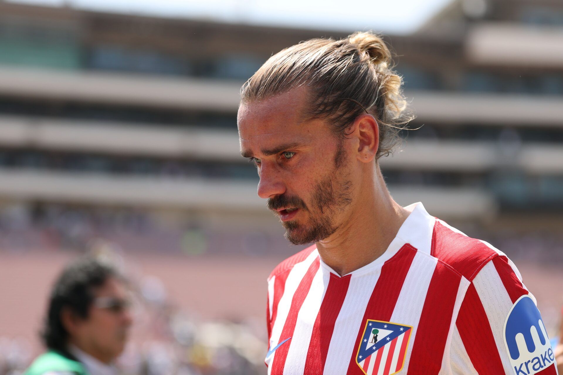 Atletico Madrid forward Antoine Griezmann. (Image Credit: Kiyoshi Mio-Imagn Images)