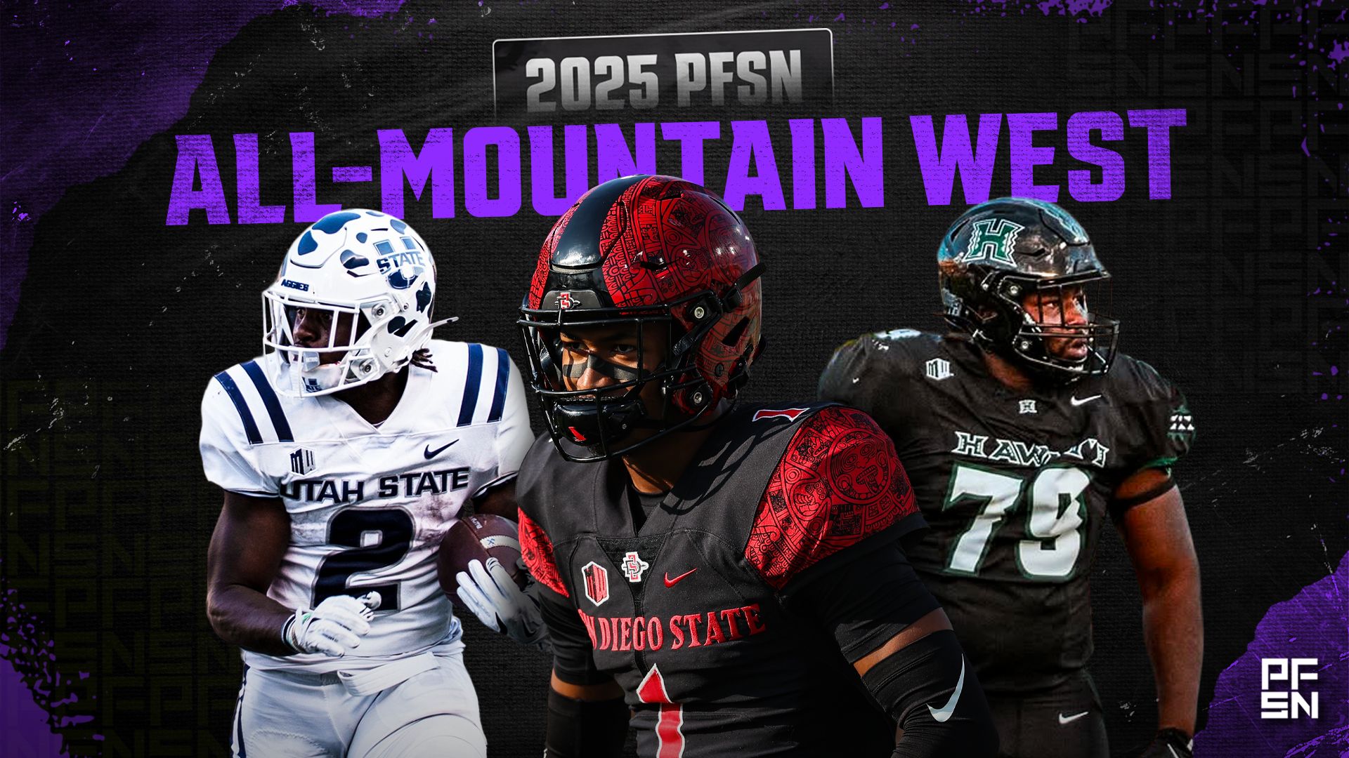PFSN All-Mountain West Football Team Headlined by Miles Davis, De'Jon Benton