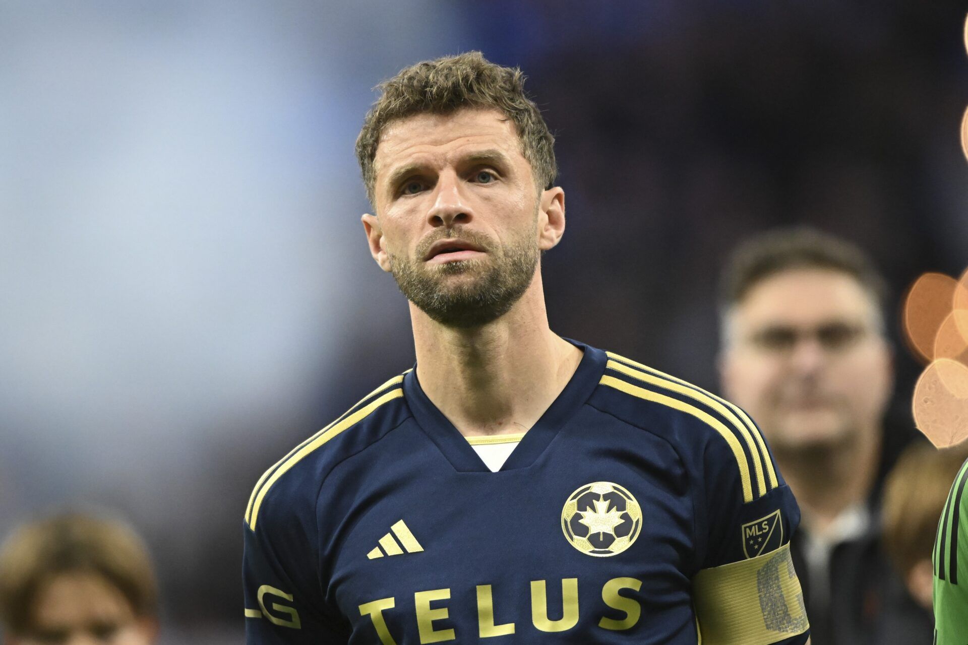 Vancouver Whitecaps FC midfielder Thomas Muller (13) prior to the first half against FC Dallas at BC Place.