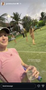 Eugenie Bouchard on Instagram