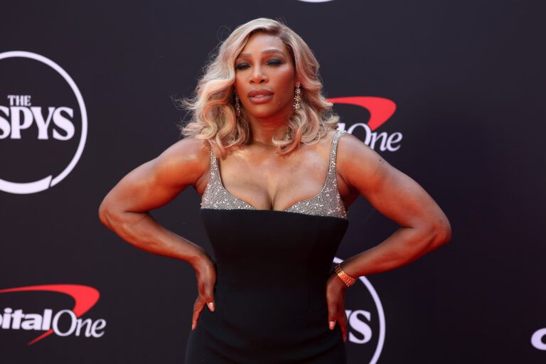 American legends Serena Williams and Venus Williams attend Louis Vuitton's event showcasing the most expensive handbags from the French luxury brand.