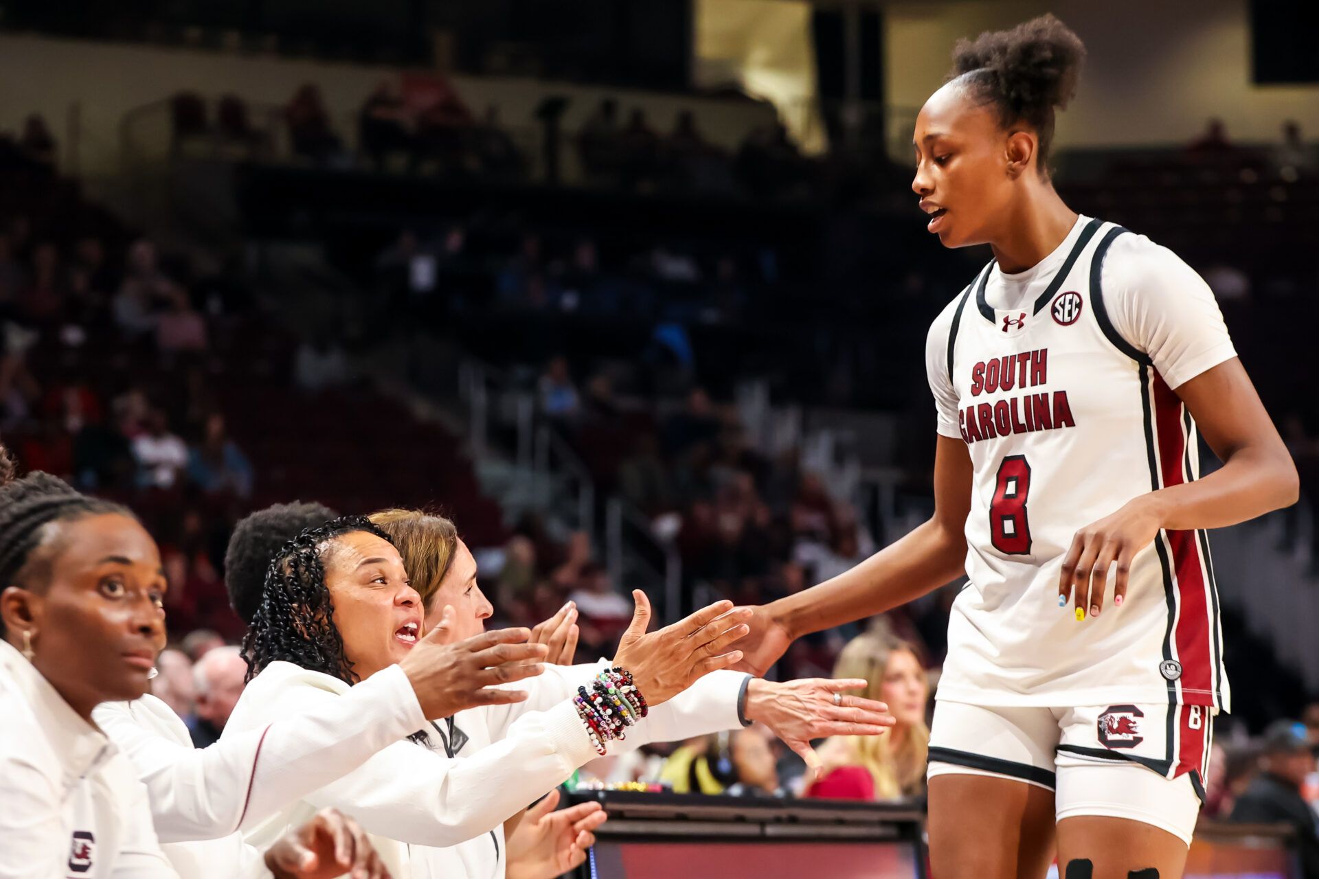 Edwards Drops Ridiculously Efficient Career-High in Gamecocks Rout