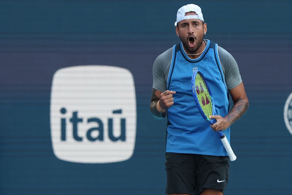 Nick Kyrgios will be in action at the World Tennis League