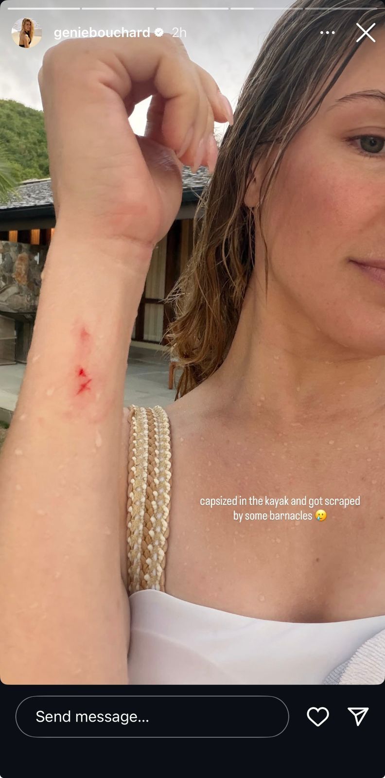 Eugenie Bouchard on Instagram