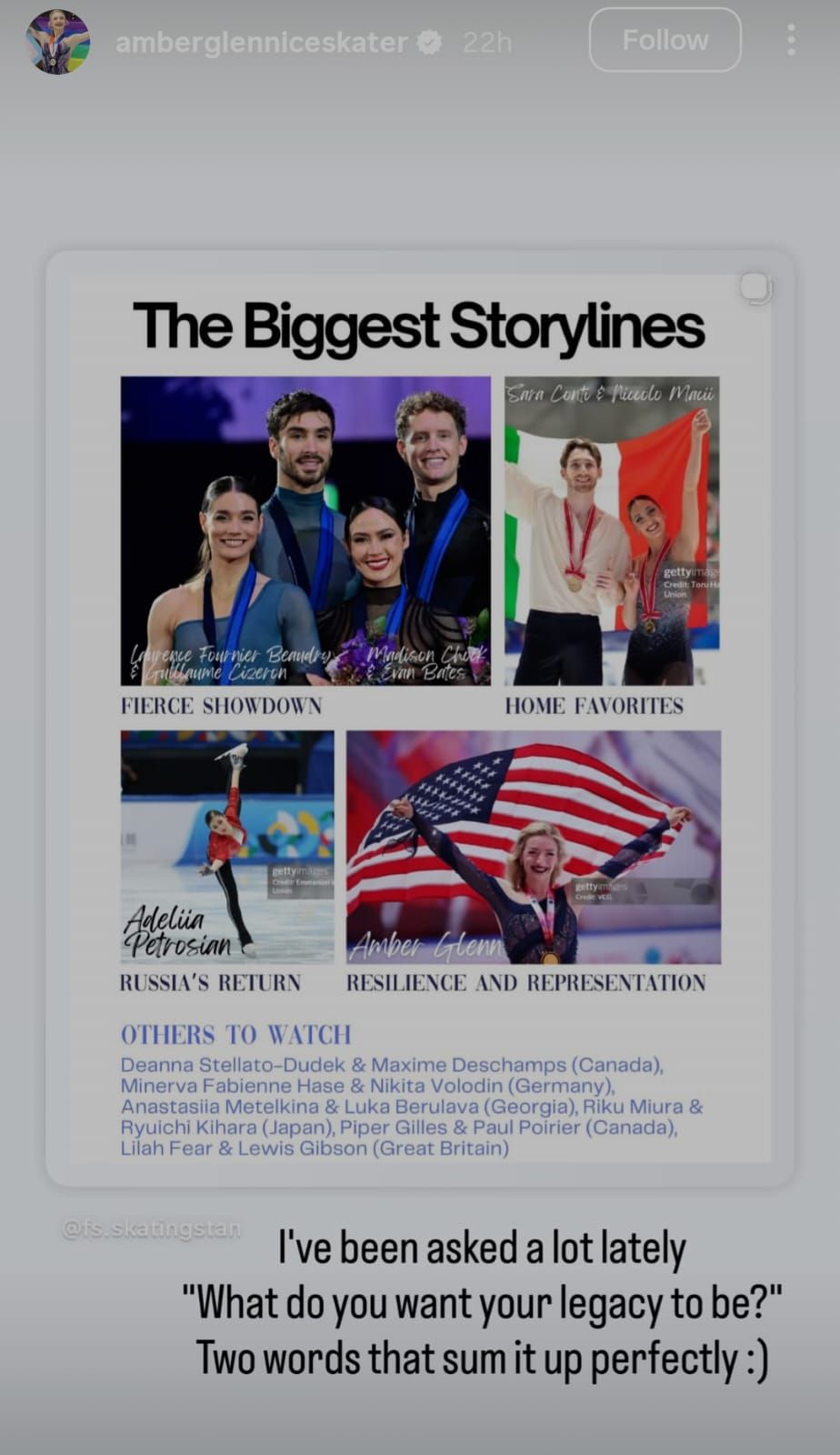 Skating Stan Post | Credits: Instagram