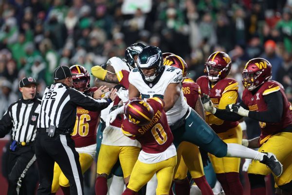 NFL Announces Suspension Decision for Players Involved in Eagles-Commanders Brawl